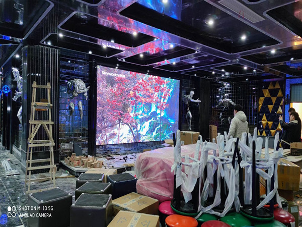 曲水室内P2.5全彩显示屏