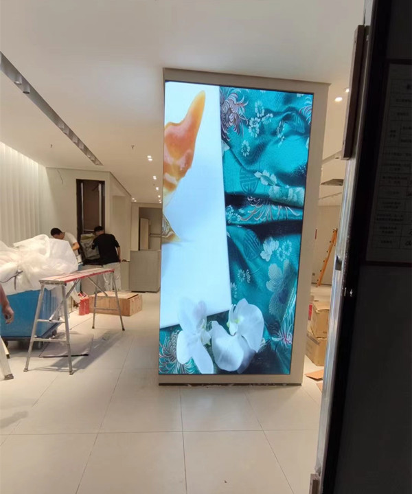 曲水商场门店转角LED显示屏